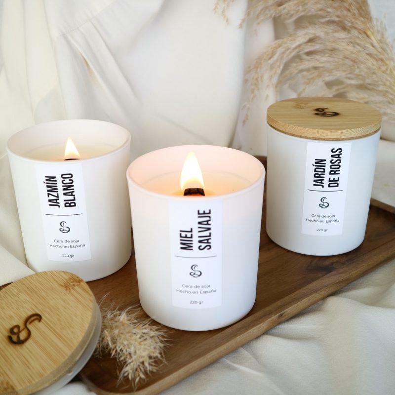 Pack Ahorro - 3 Velas Grandes Primavera - Image 2