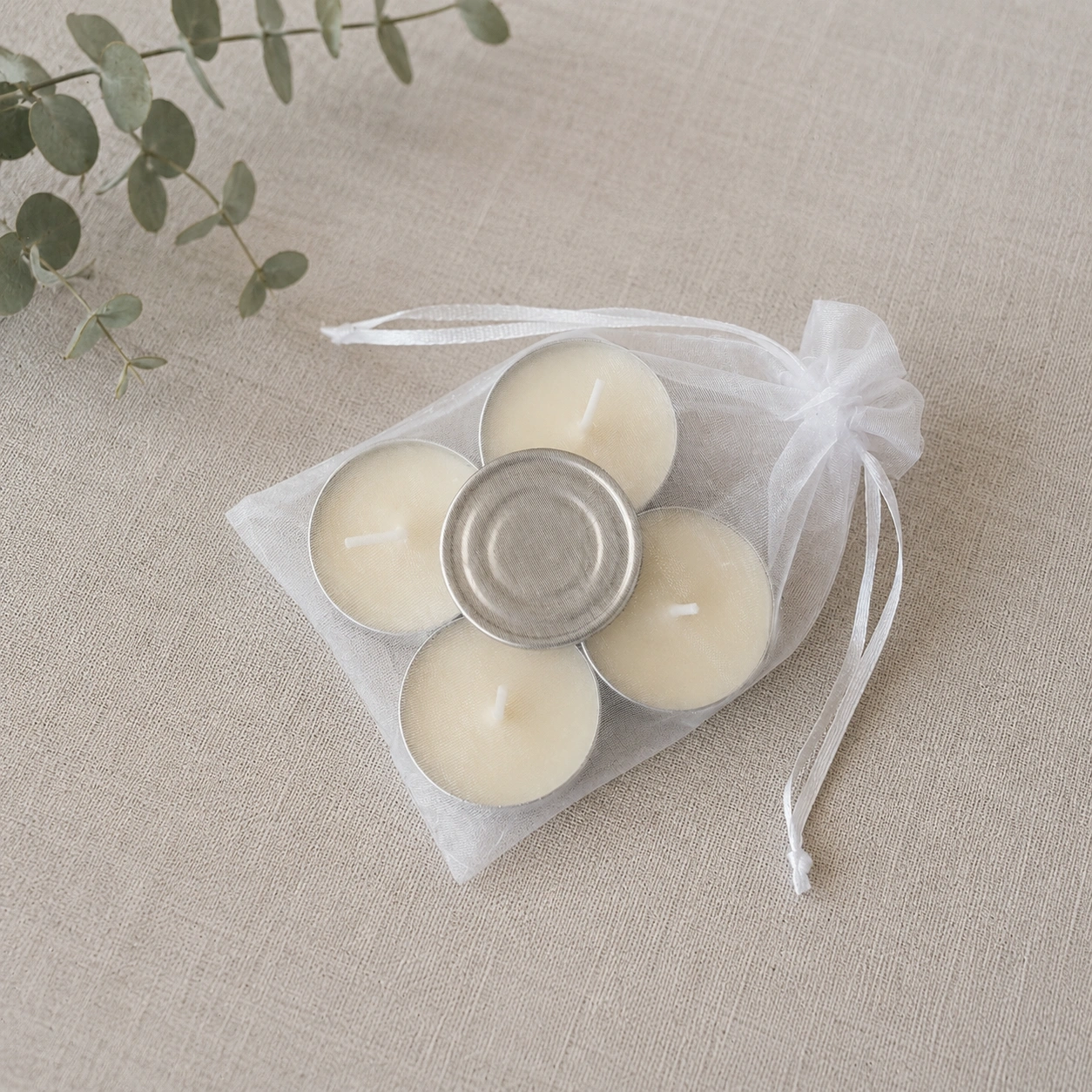 Velas de té Sin Aroma