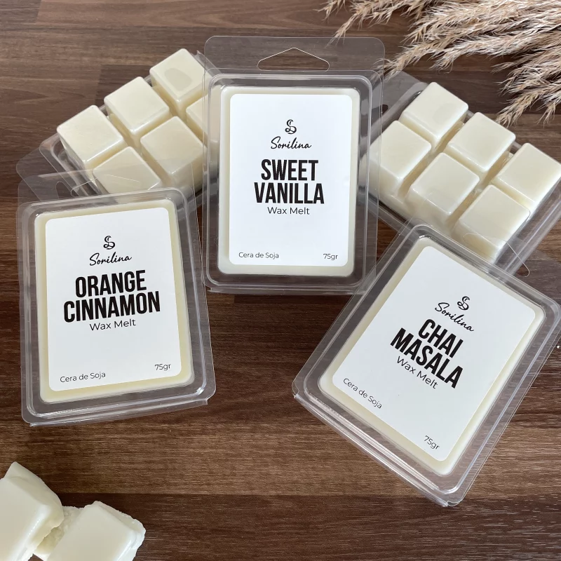 pack ahorro de wax melts con aromas de otoño