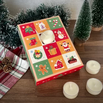 Calendario de Adviento - Velas de té