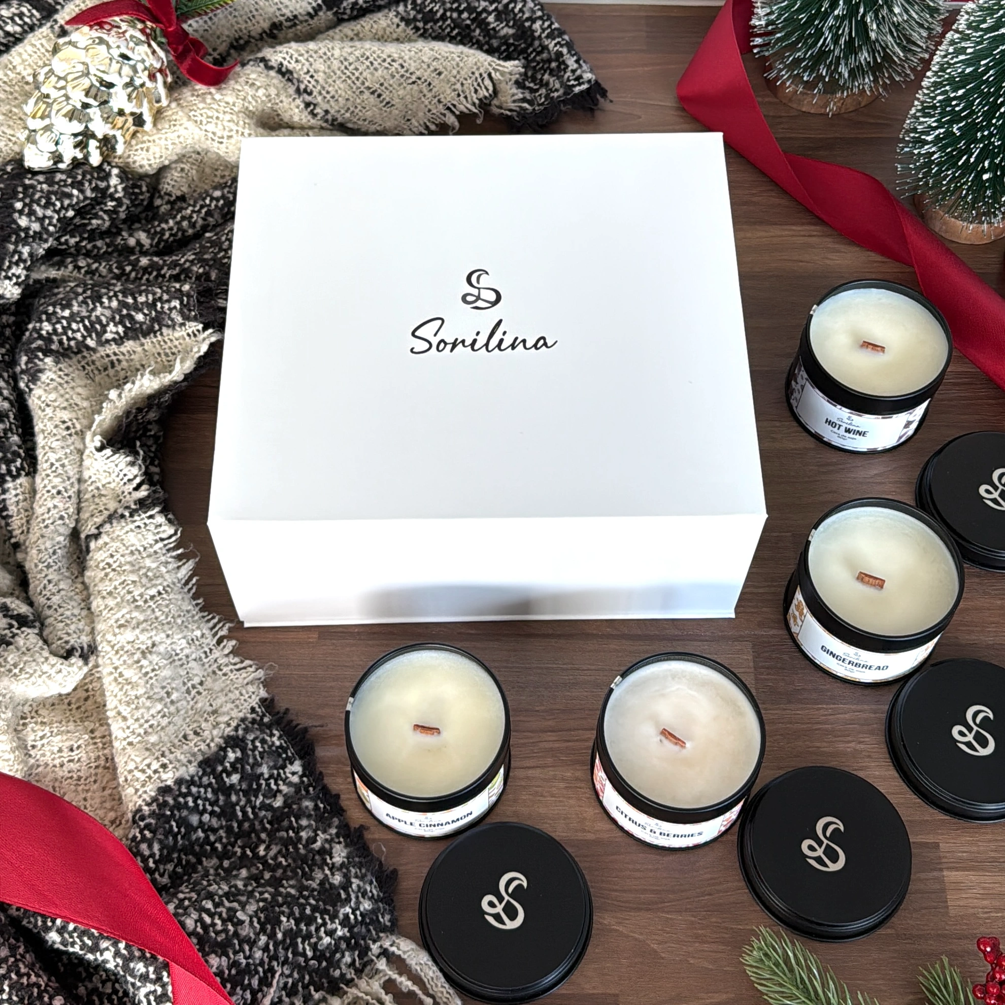 Set 4 Velas Navidad - Image 3