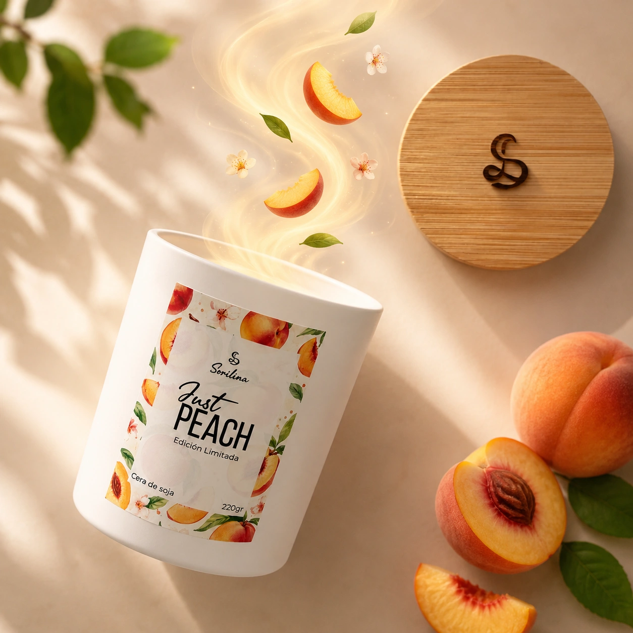 Vela Just Peach - Edición Limitada - Image 3