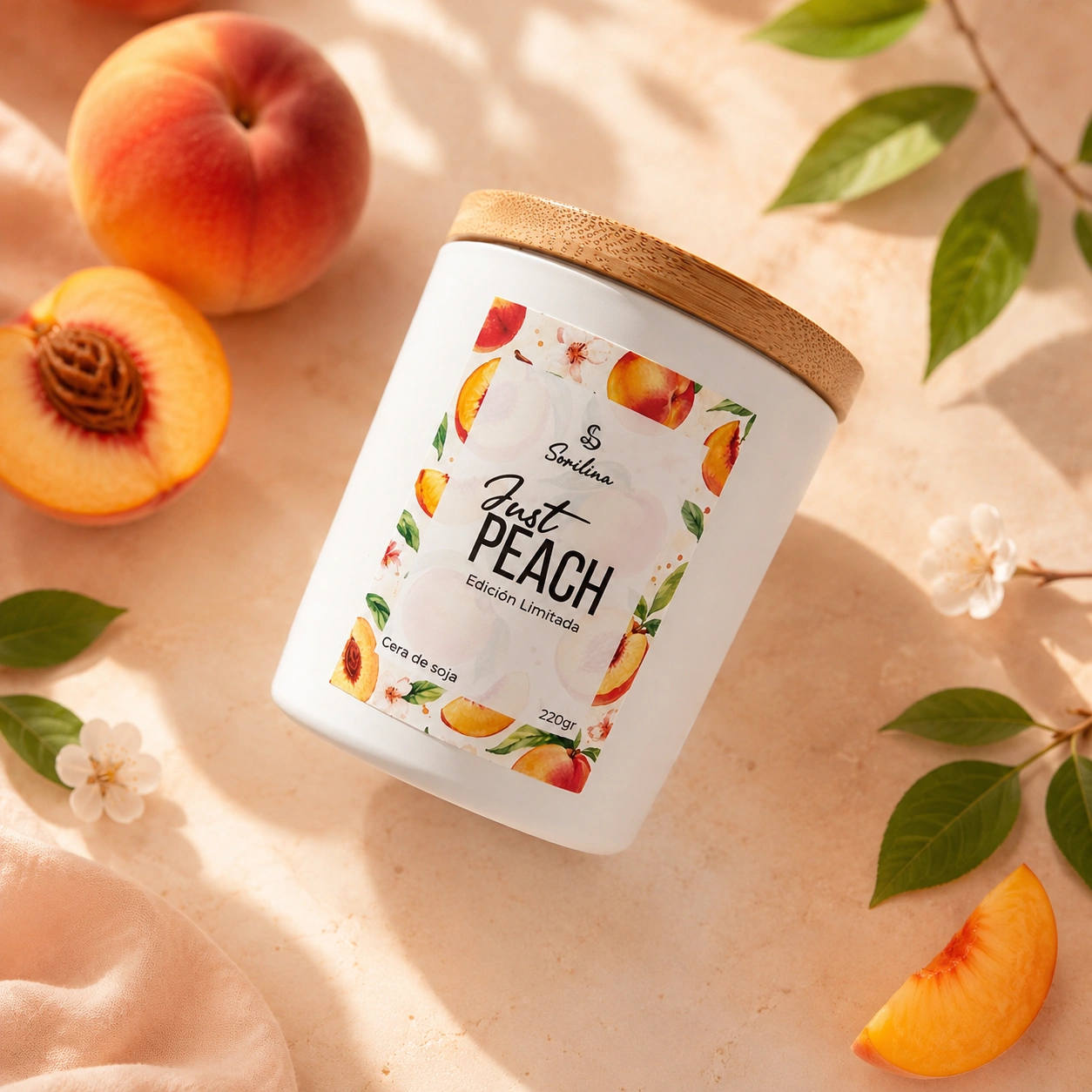 Vela Just Peach - Edición Limitada - Image 4